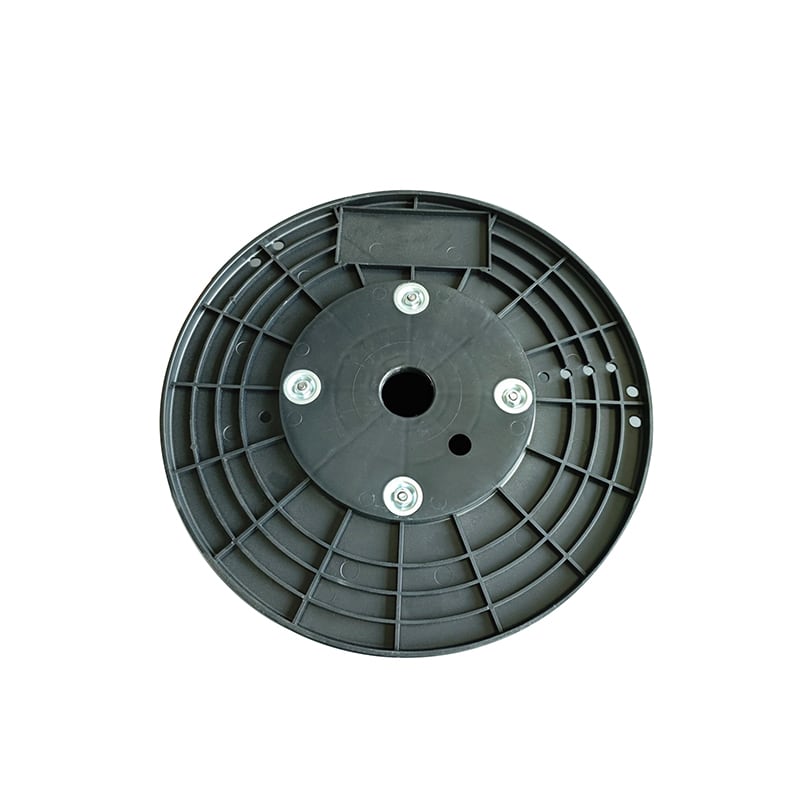 355 black plastic wire reel product image