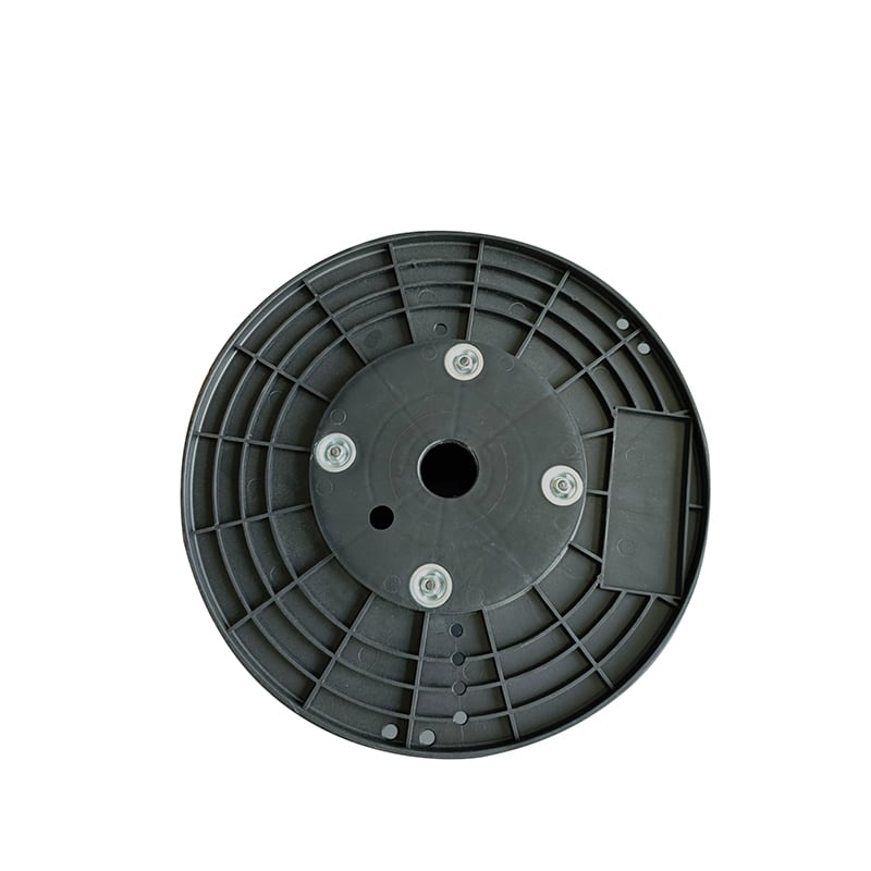 355 black plastic wire reel product image